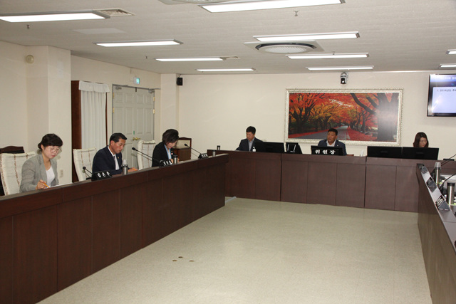 제235회 정읍시의회 의회운영위원회 업무보고 청취
