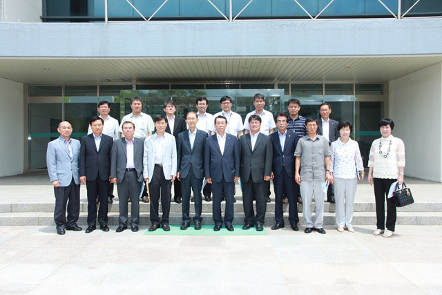 한국원자력 첨단방사선 연구소 설명회 참석