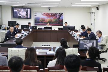 제315회 정읍시의회(임시회) 상임위원회 업무보고