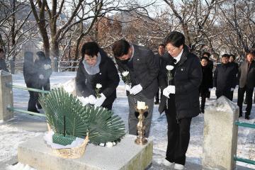 병오년 새해맞이 충혼탑 참배