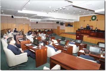 제267회 임시회 제1차 본회의 개의